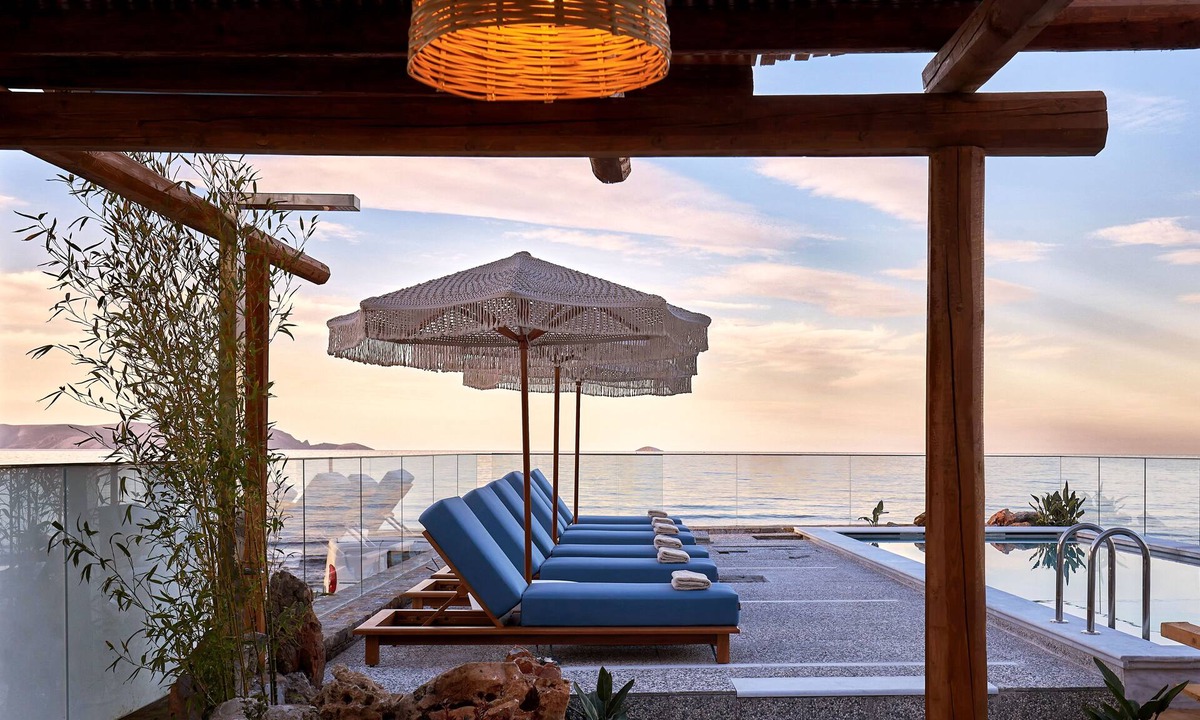Kokkini Chani Villa | Rodo Seafront Villa with private pool