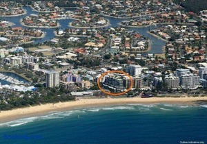 Beachfront Mooloolaba Apartment in Mooloolaba