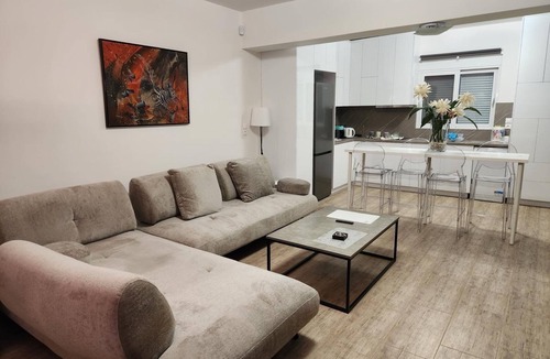 Saronikos House | Modern maisonette with about 2 km from Beach bar restorant at Galazia Akti beach