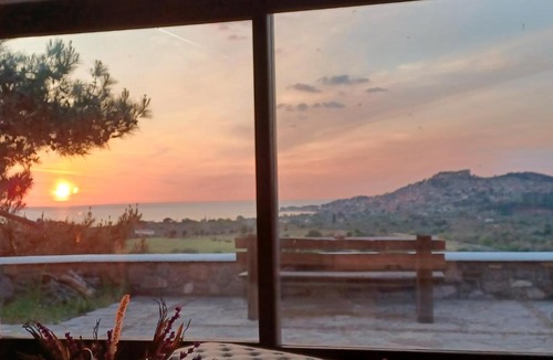 Mithimna Villa | Molivos Castleview Luxury Villa with private parking