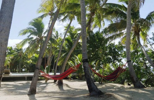 Yasawa Island House | Private Fijian Island. Concrete and Glass Modern Home. Come surf, sun and play