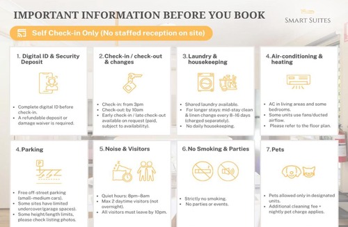Rocklea Apartment | Smart Suites Self Check-in Apartments - Freney Park