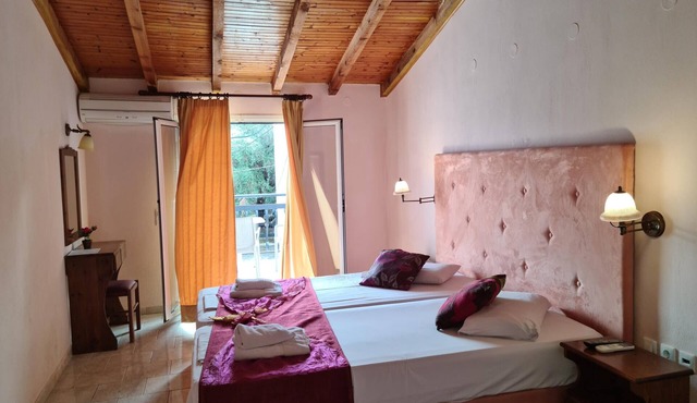 Studio "Galini Studios 2" Near the Beach with Wi-Fi, A/C & Balcony